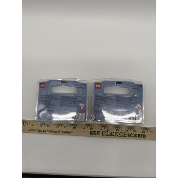 Lego BAM Packaging Empty Set Of 2 Holiday Package Only No Blocks - Picture 5 of 10